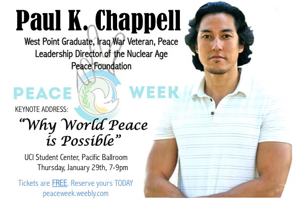PeaceWeek_Paul Chappell Keynote